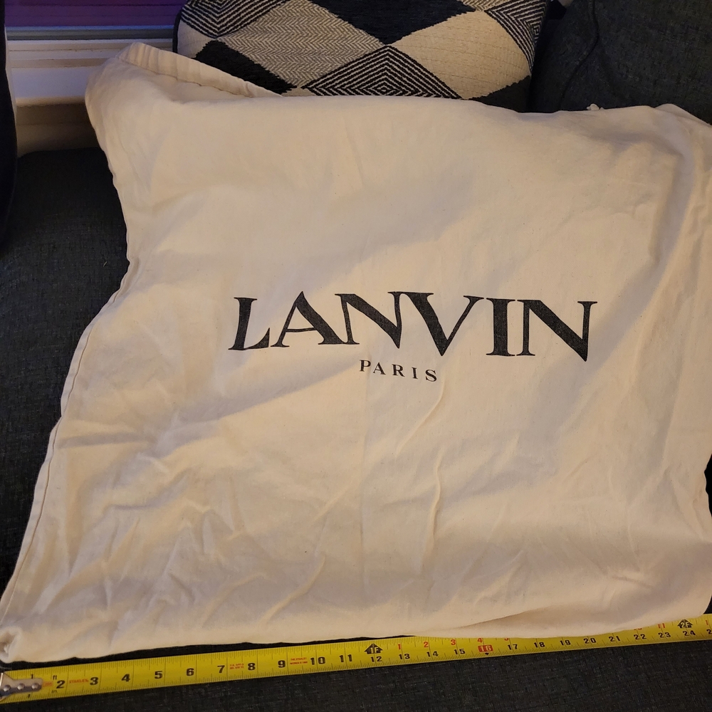 Lanvin Paris White Dust Bag